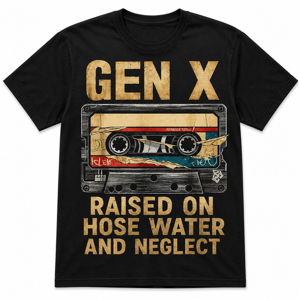 Gen X Gift Guide: The Best Shirts for People Raised on Hose Water, Bad Decisions, and Good TV