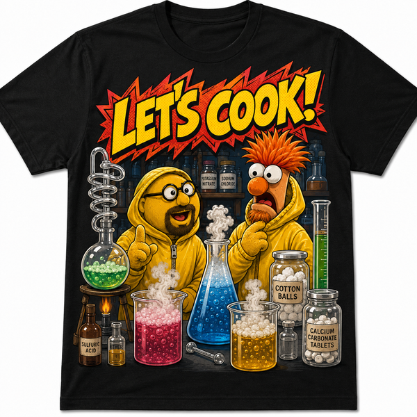Let's Cook! Puppet Lab Tee